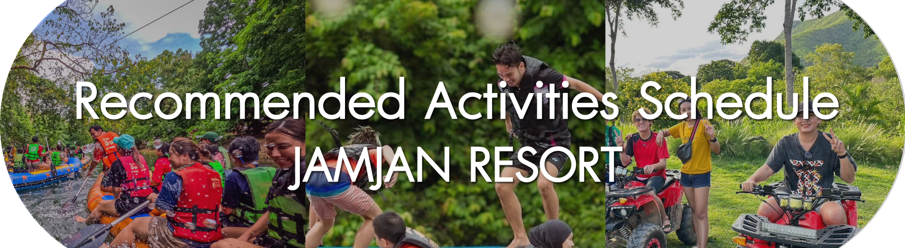 Exciting Activities Schedule at Jamjan Resort